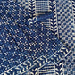 Krista Butti 2 Kaam Mud Dabu Indigo Base With Butti Off White With Gungur Dabu Mud Border Hand Block Print