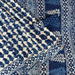 Keri Ki Ghad Single Kaam Off White Dabu Base With Indigo Keri Jaal With Double Chokdi Border Off Dabu Base Hand Block Print